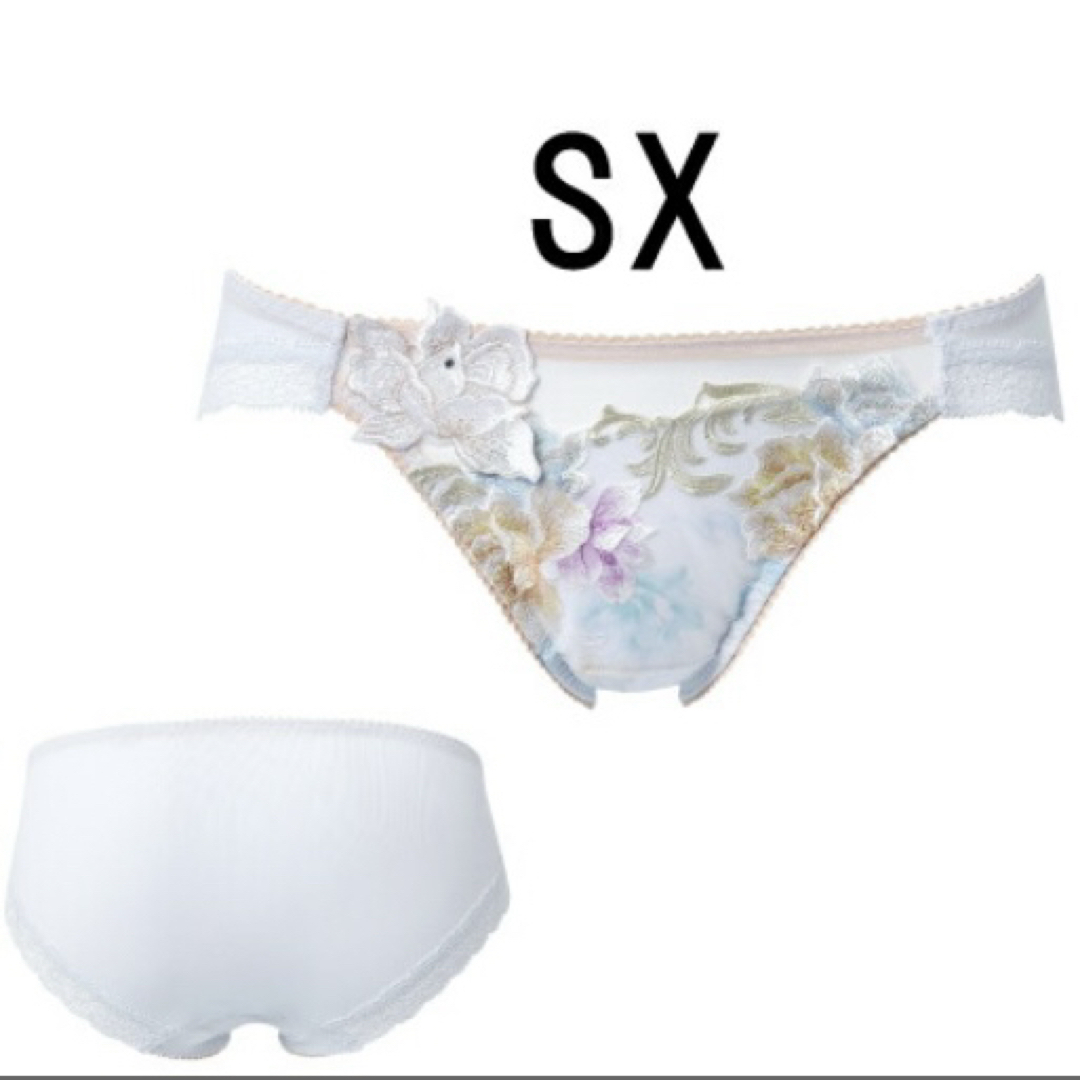 Wacoal - サルート26グループPアップブラソングセット(サックス)の通販