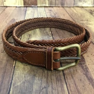 Brooks Brothers - 【USA製】Brooks Brothers レザーベルト 本革