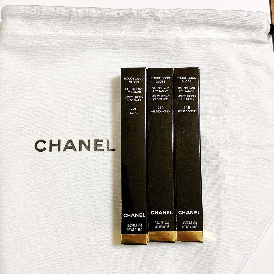 CHANEL クリスマスコフレ 2025 ルージュ ココ グロス トリオ セット