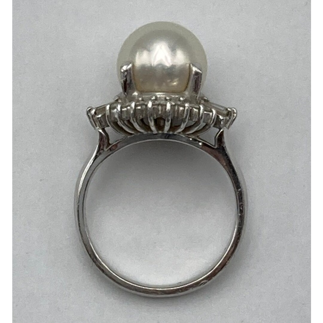 TASAKI - 田崎真珠/TASAKI Pt900 パール9mm ダイヤ0.43ct リング 7号