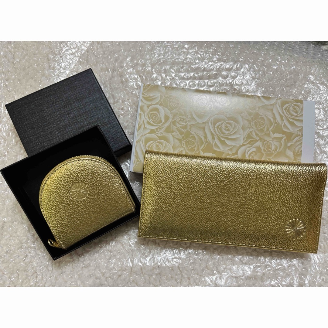皇居財布正規品】皇居財布 小銭入れ 長財布 金 ゴールドの通販 by ゆう