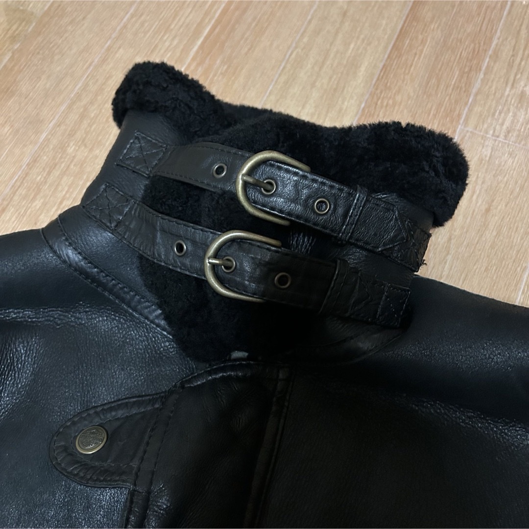 Harley Davidson - 希少 HARLEY-DAVIDSON ムートン レザージャケット b