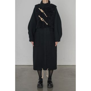 HYKE - ハイク 232-17394/DOUBLE FACE DUFFEL COAT ダブルフェイス