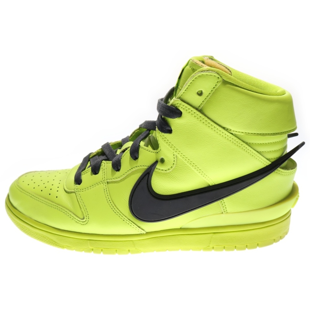 NIKE - NIKE ナイキ ×AMBUSH DUNK HIGH FLASH LIME アンブッシュ