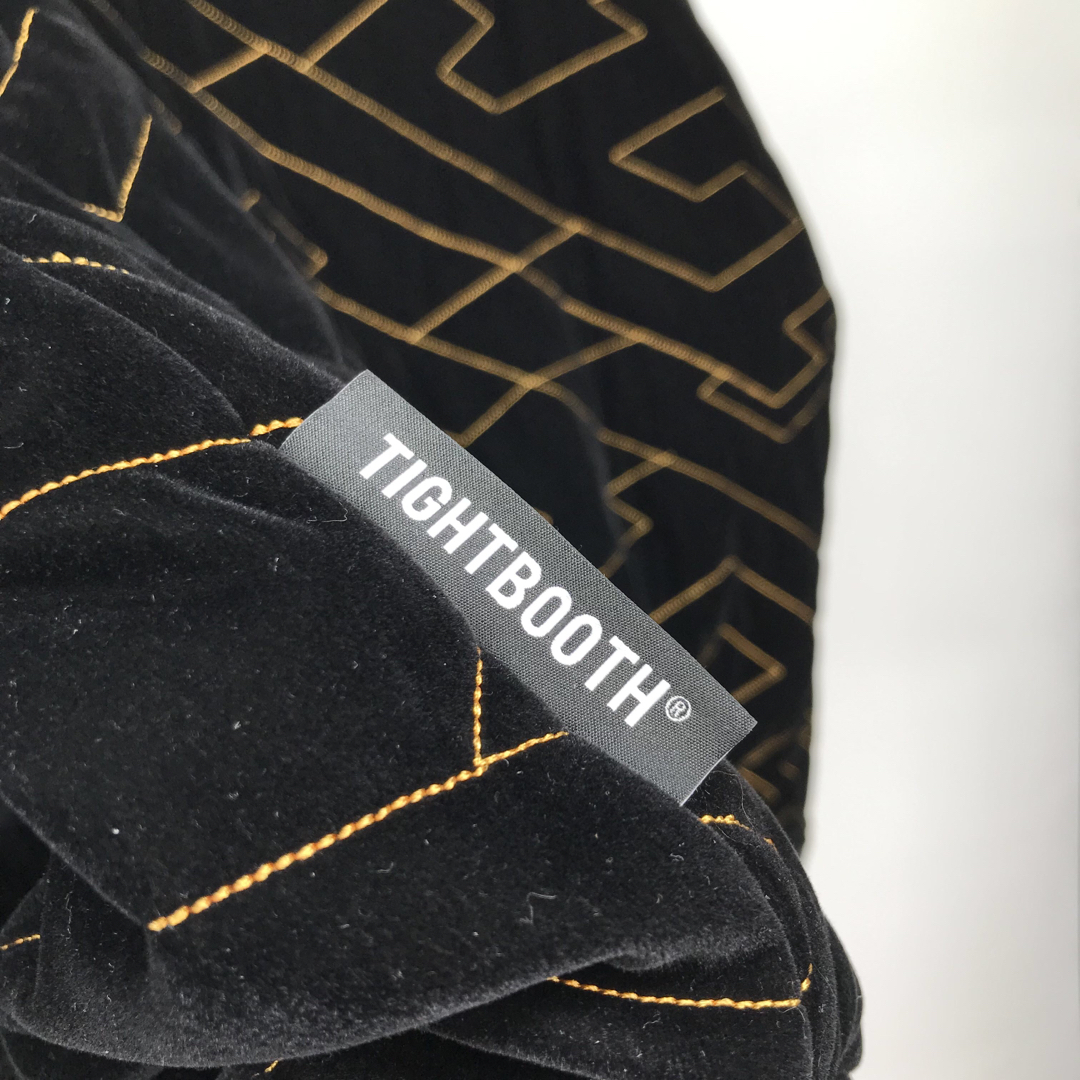 タイトブース ボンバージャケット XL ブラック ベロアの通販 by マート