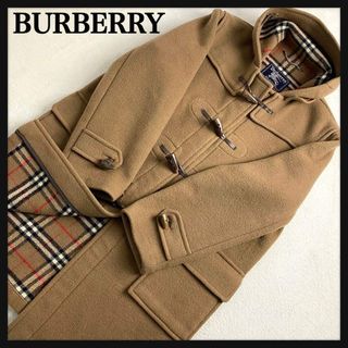 BURBERRY - 本物 現行タグ 極美品 バーバリー レザー切替 ノバチェック