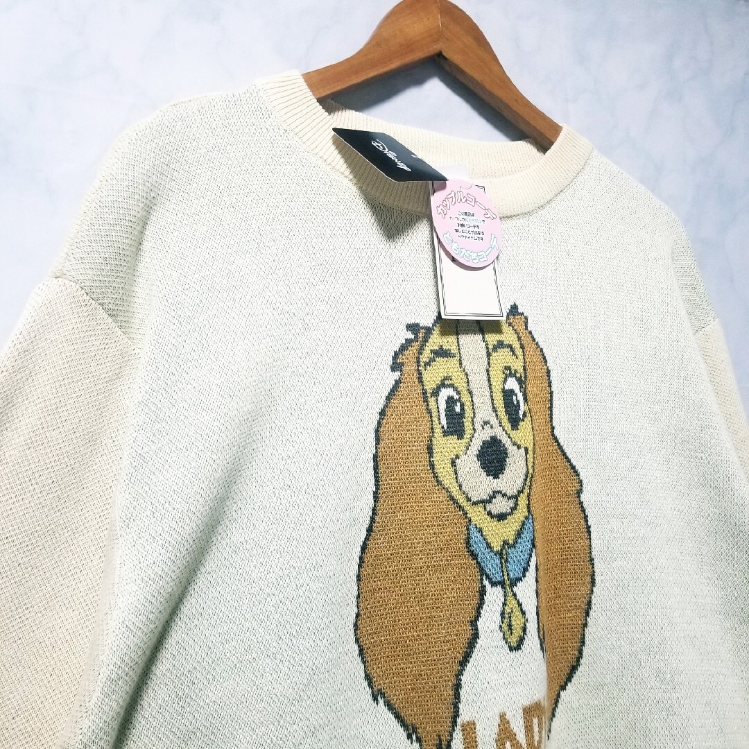 Disney - 新品 わんわん物語 レディ セーター M Disney レディース