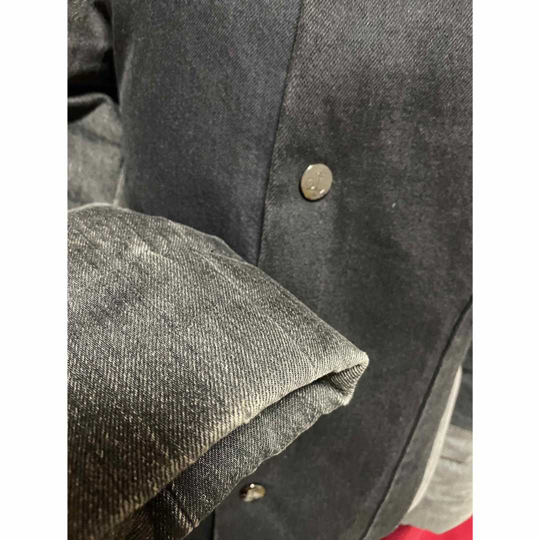 LIMI feu - LIMIfeuリミフゥフードデニム切替ダウンジャケットワン