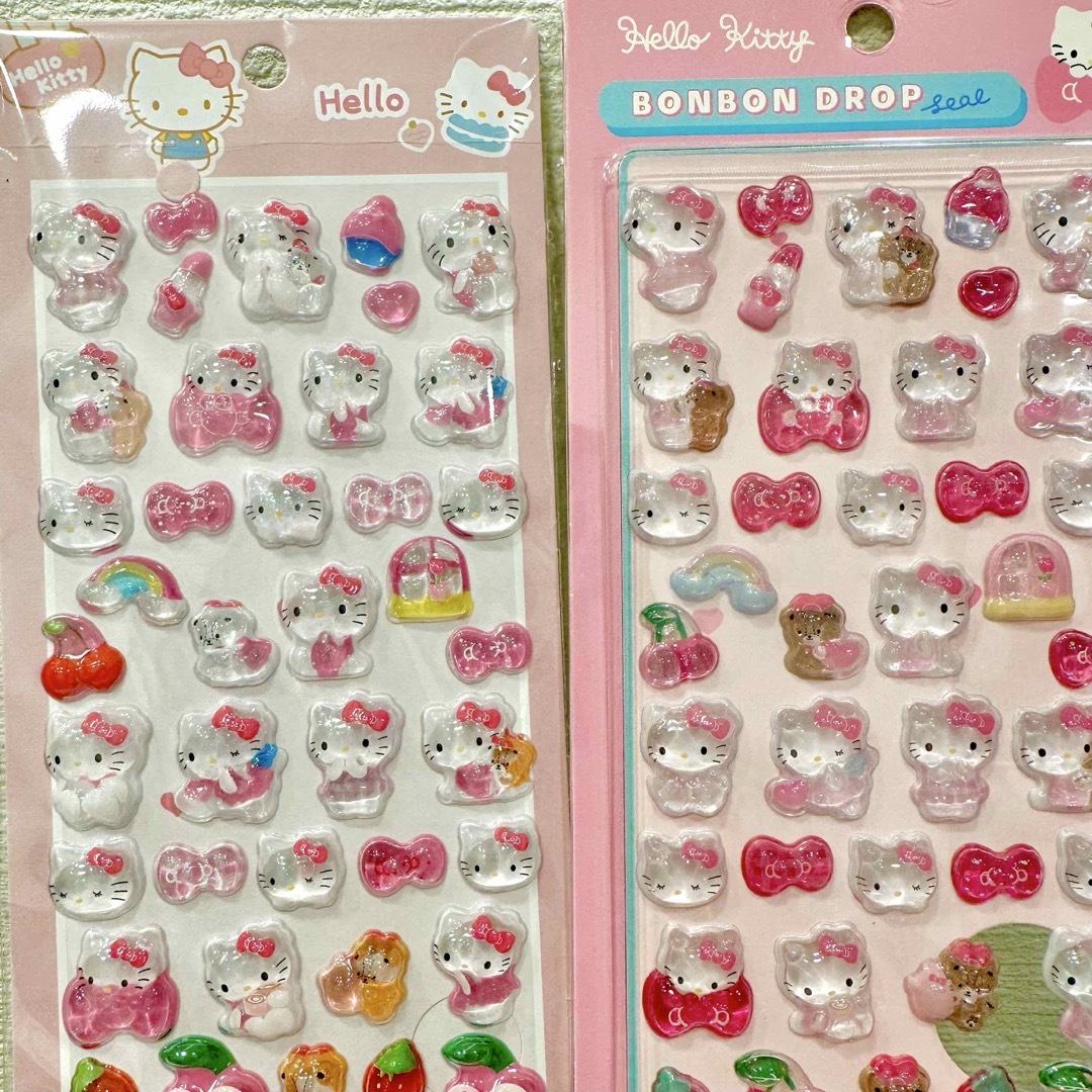 7枚セット】ボンボンドロップシール ボンドロ うるちゅる サンリオ