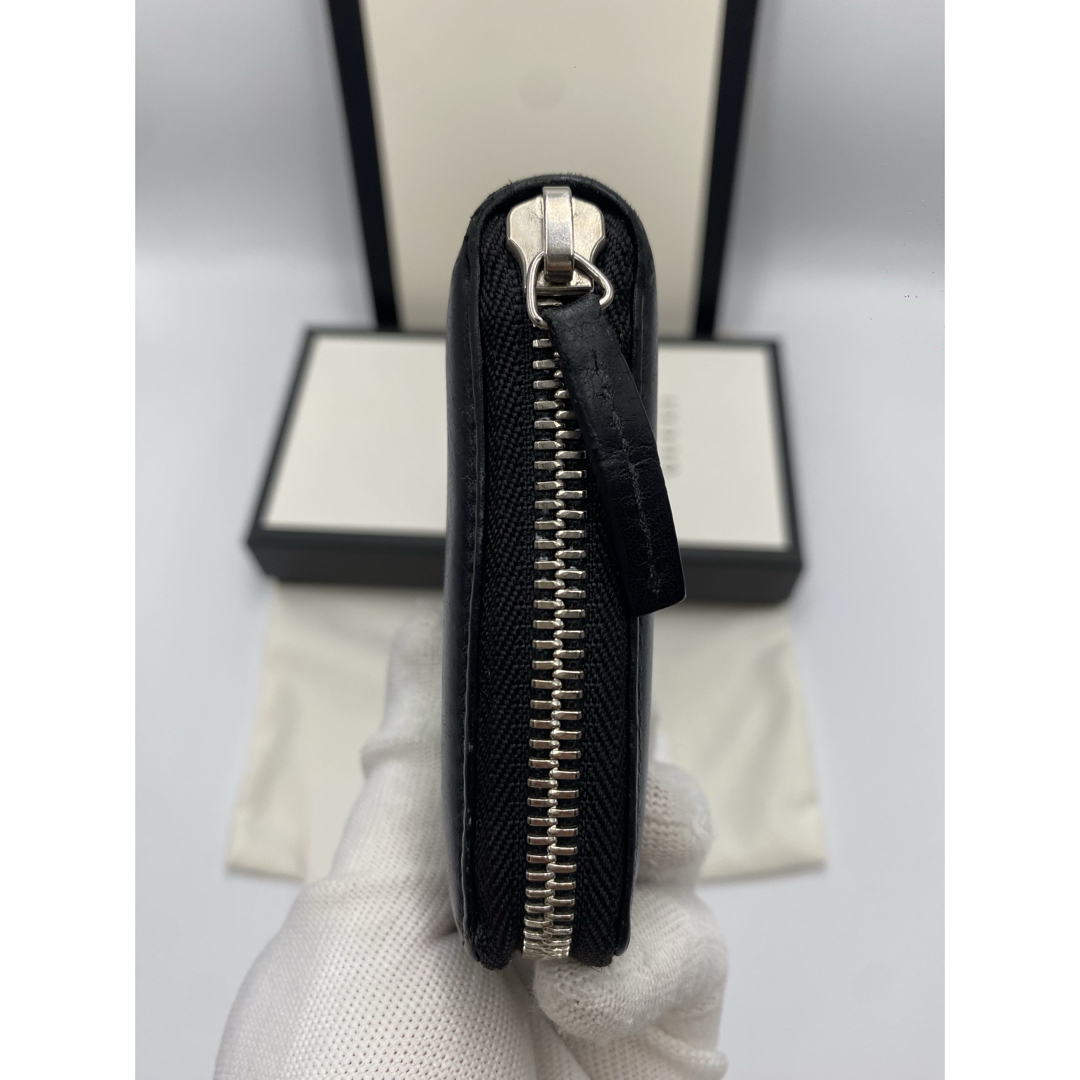 美品】GUCCI ミストラル マイクロシマ GG シマ レザー 長財布