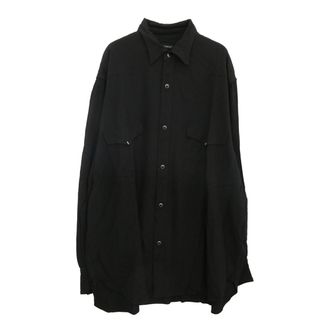 COMOLI - COMOLI コモリ 25SS B01-02003 レーヨンウエスタンシャツ