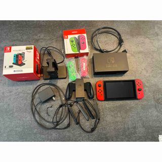 Nintendo Switch - Nintendo Switch 本体 付属品完備＋追加Joy-Con