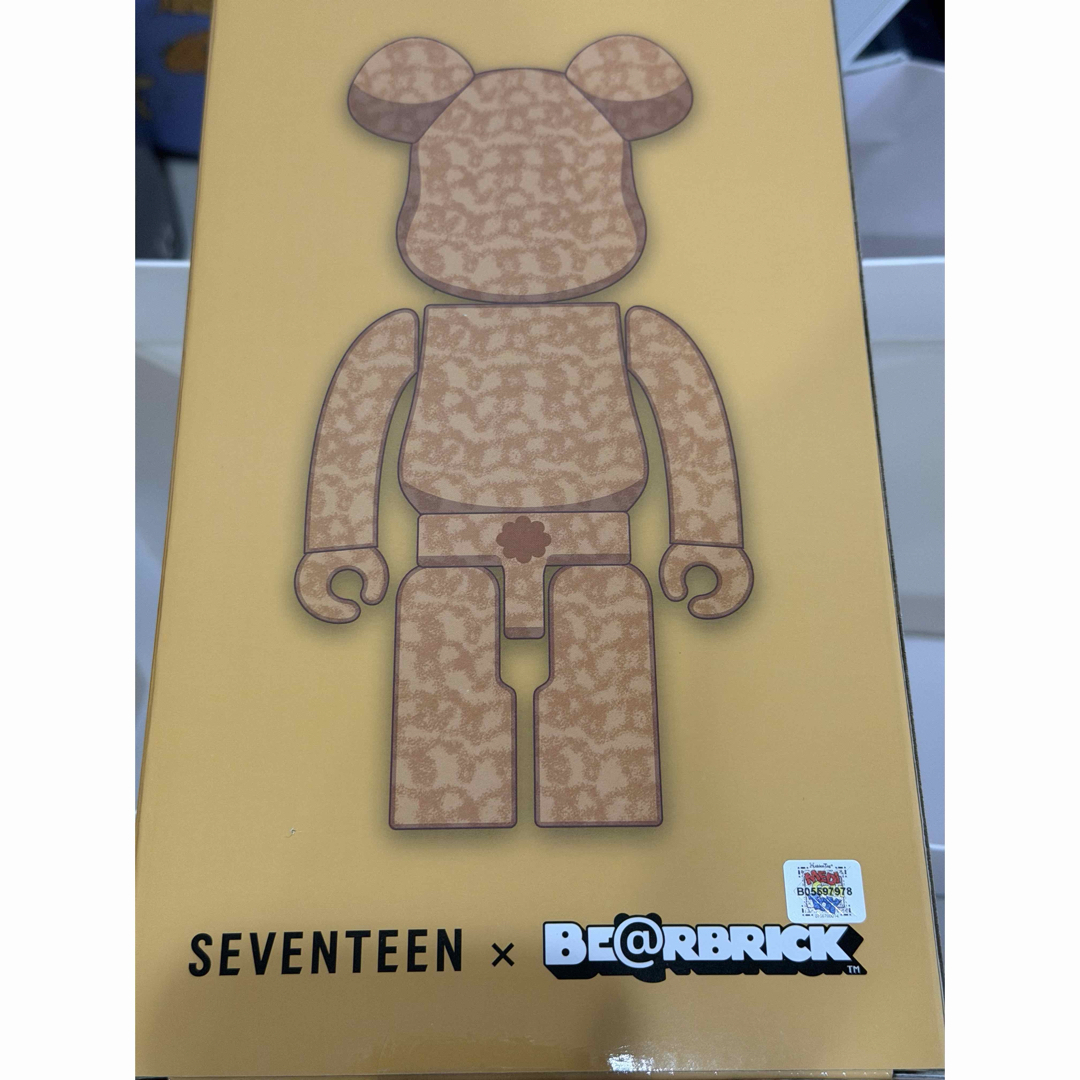 MEDICOM ディエイト ベアブリック 400% トレカのみ SEVENTEEN ミンハオ