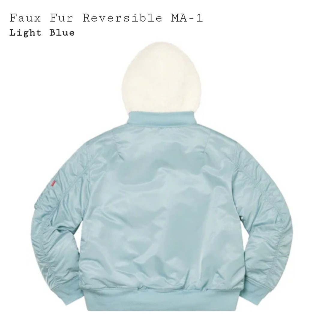 Supreme - Supreme☆Faux Fur Reversible MA-1リバーシブルLの通販 by