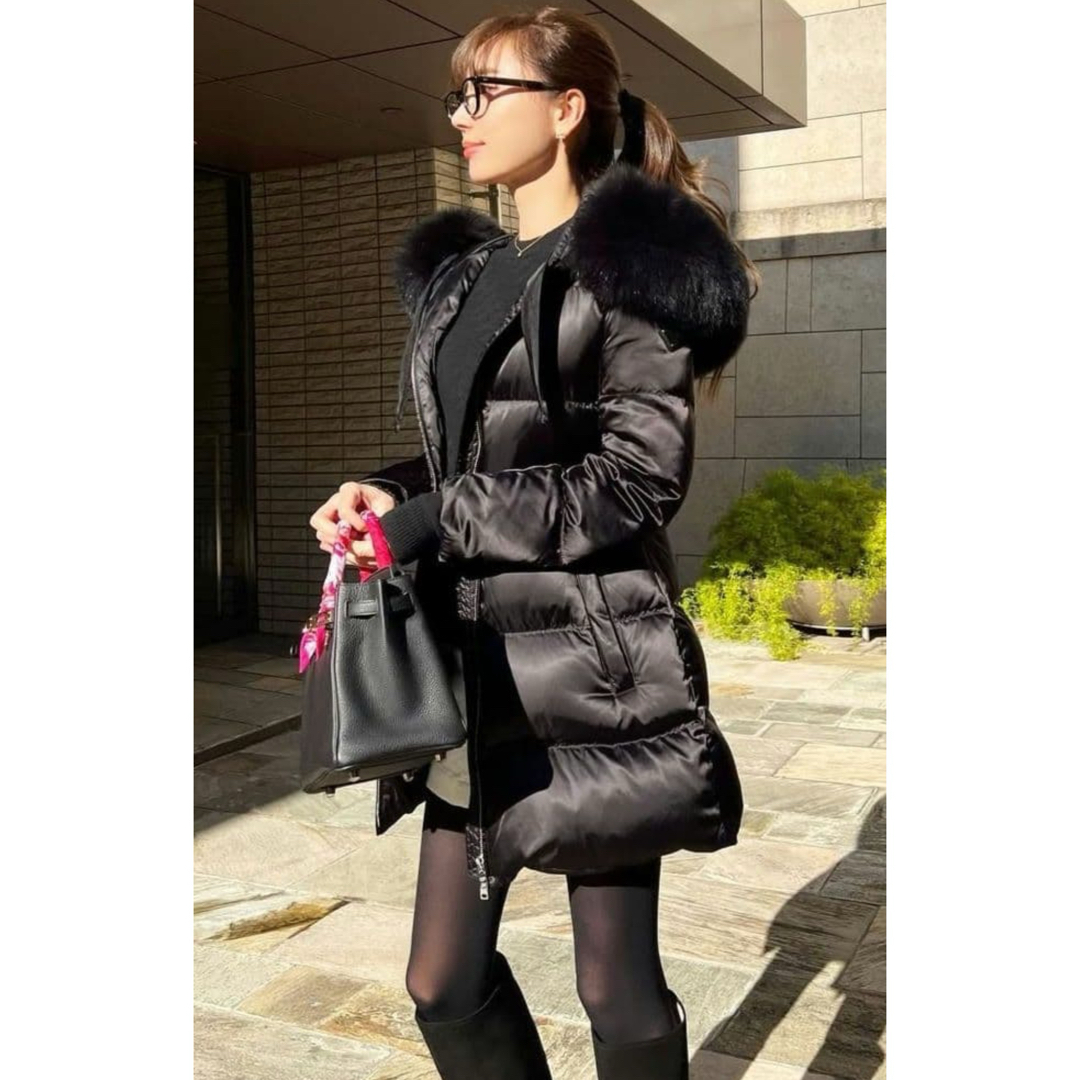 msss様専用 PRADA プラダ フォックスファーダウンの通販 by ♡♡♡｜ラクマ