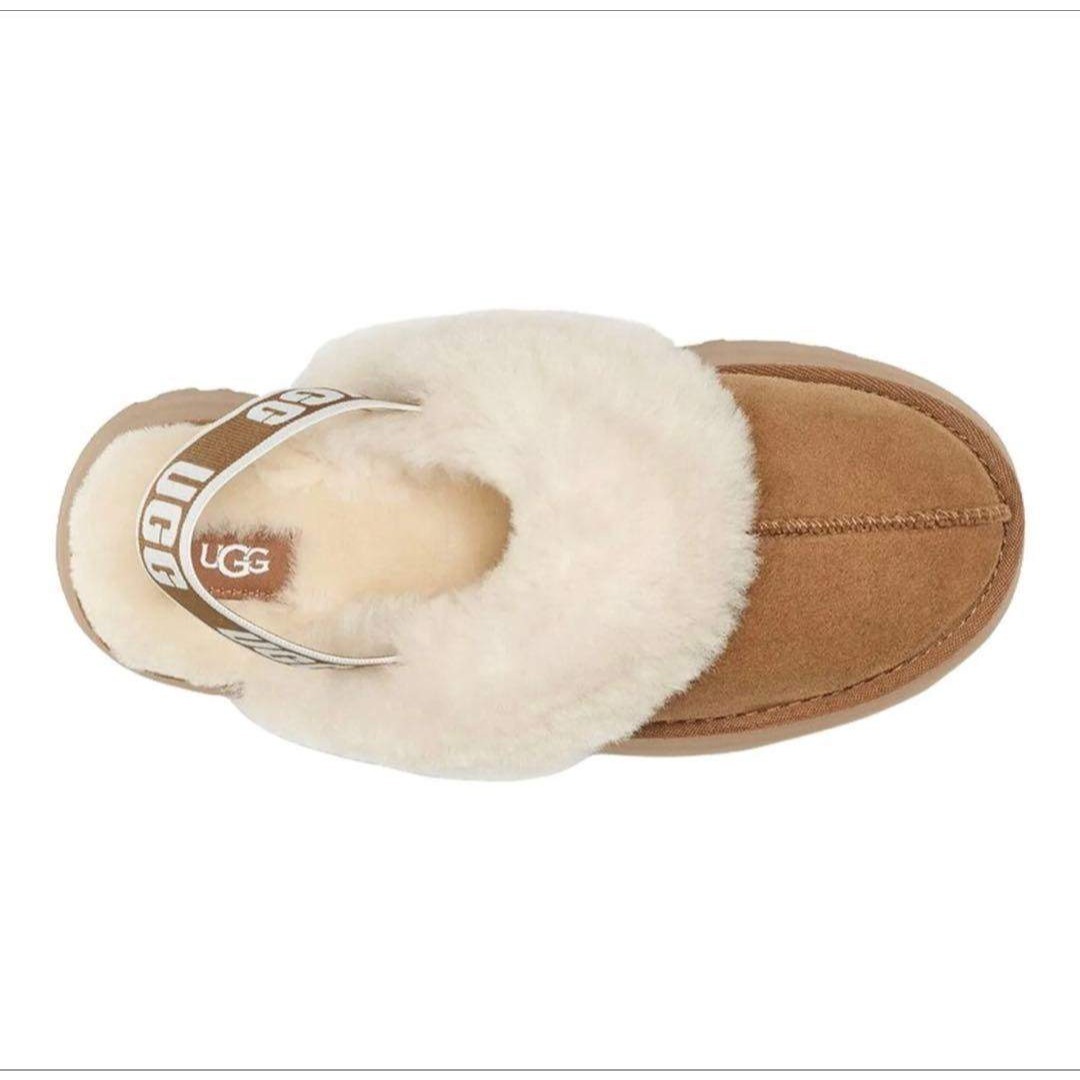 UGG - 【UGG】 ファンケット＊24.0＊厚底ファーサンダル＊US正規品新品