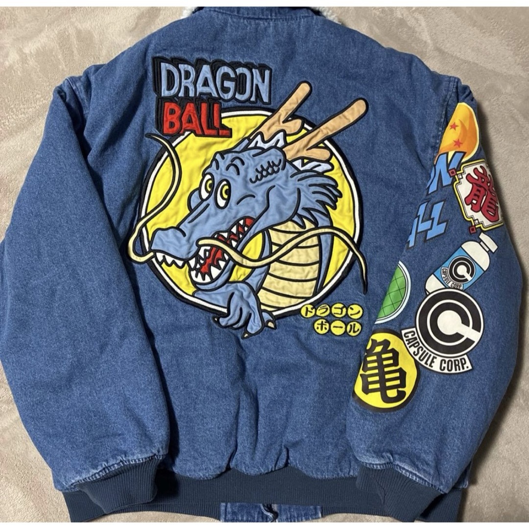 BREEZE - BREEZE ドラゴンボールコラボ デニムボアジャケット 大人