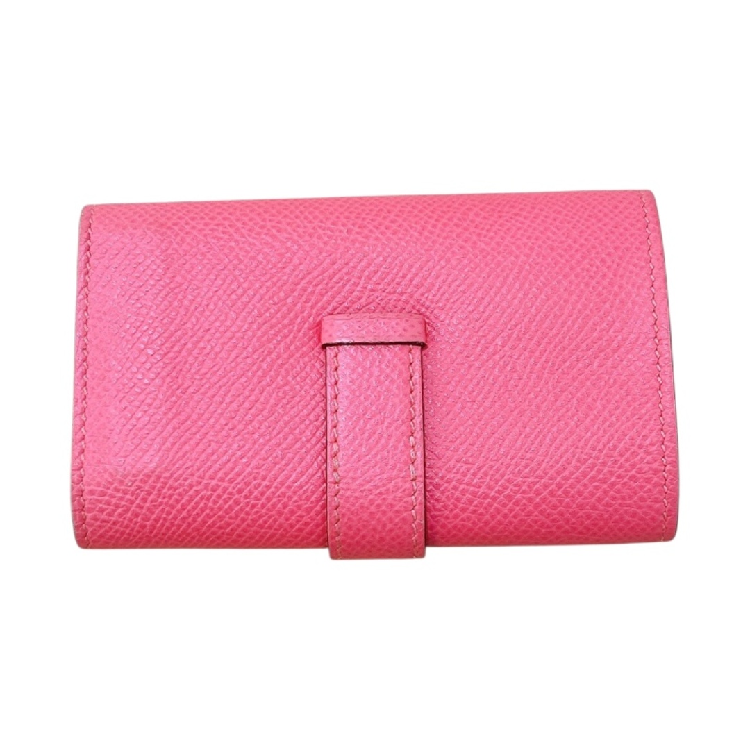 HERMES - エルメス HERMES ベアン4連キーケース X刻 ローズリップ