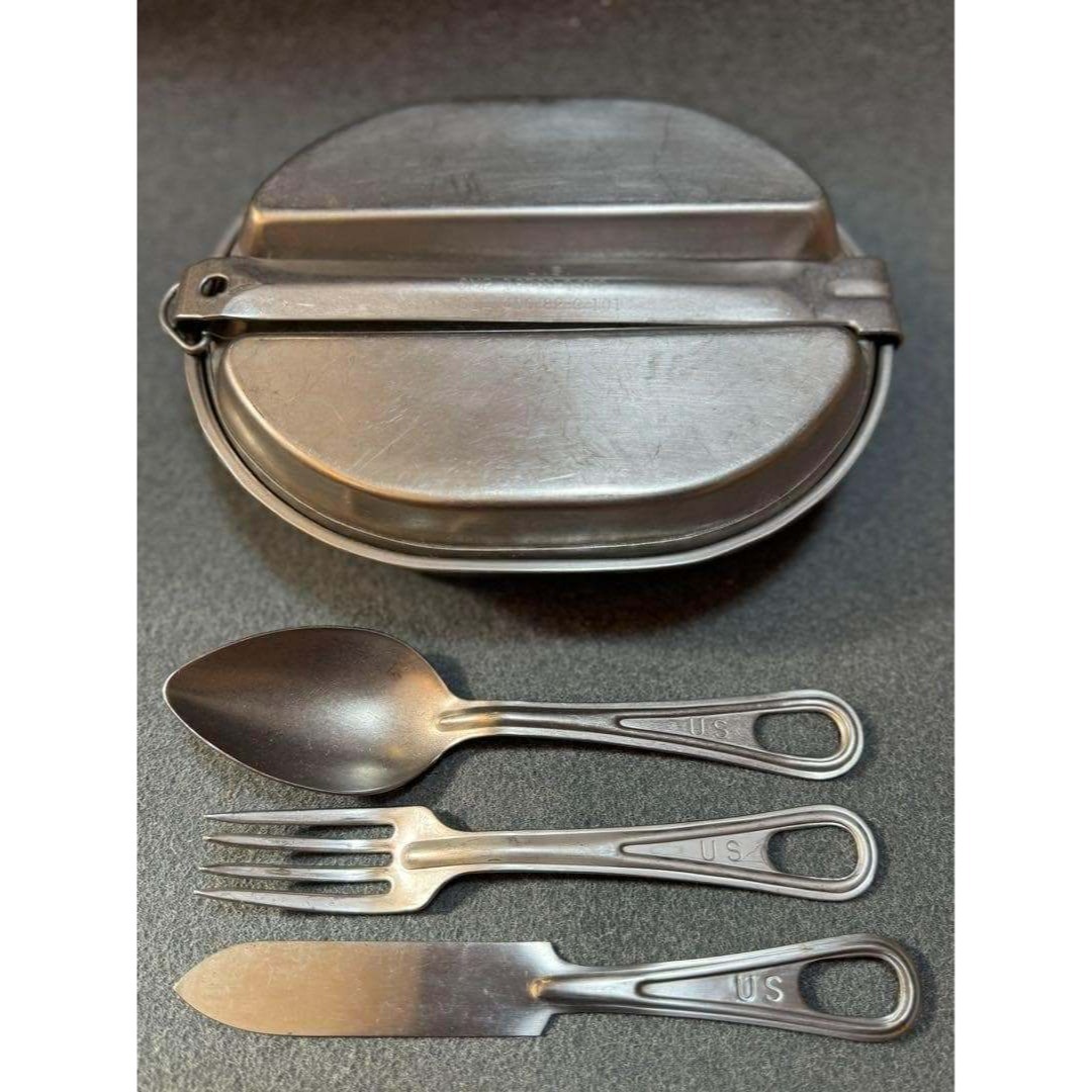 米軍 実物 USEDメスキット 1982年 +カトラリーの通販はau PAY