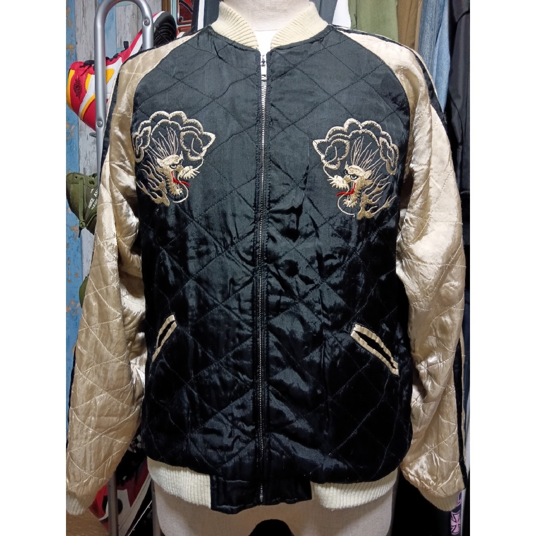 ヴィンテージ 馬師努 別珍 リバーシブル スカジャンの通販 by YSHOP