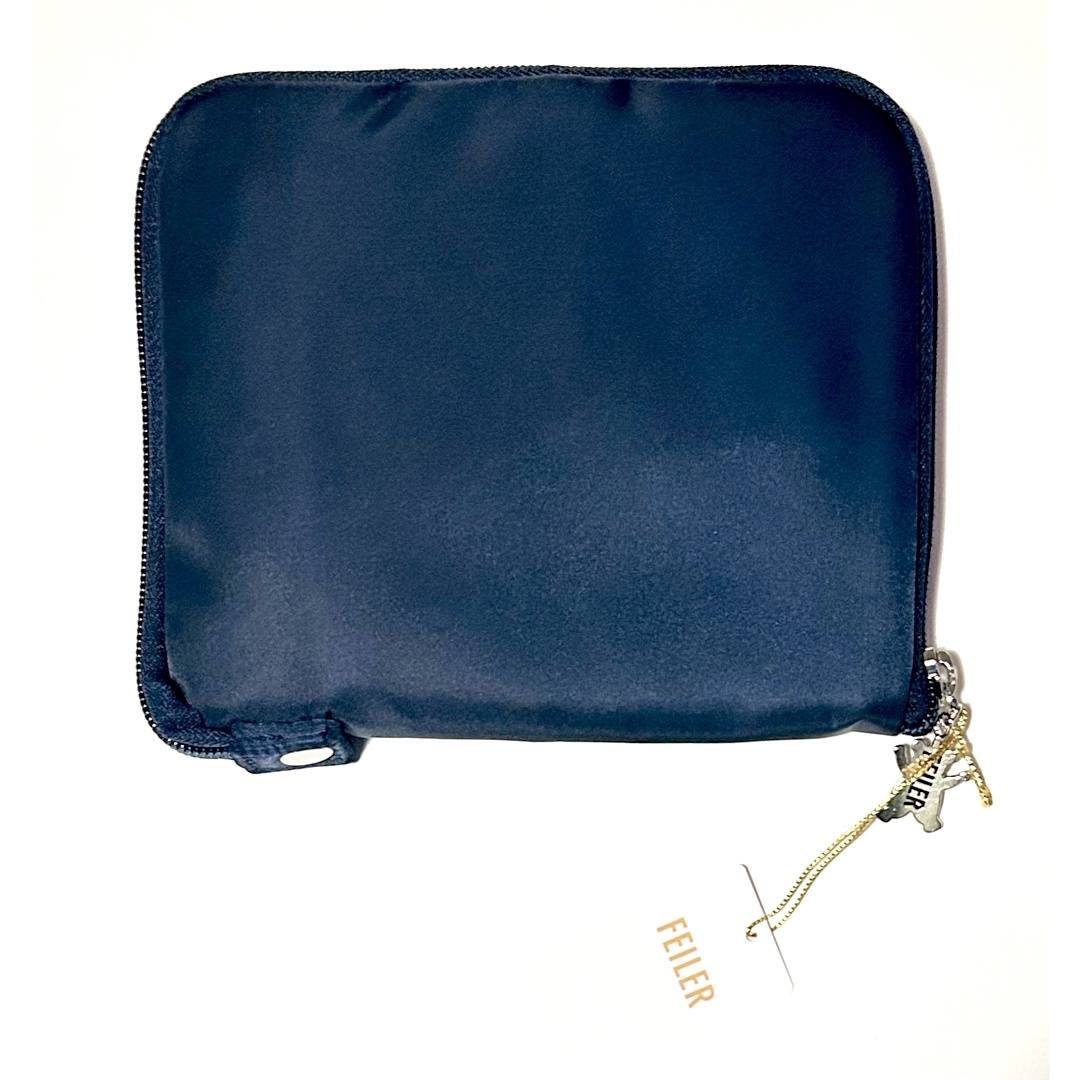 FEILER - ハイジ 携帯バッグ 学校フェイラー ネイビー チェック エコ