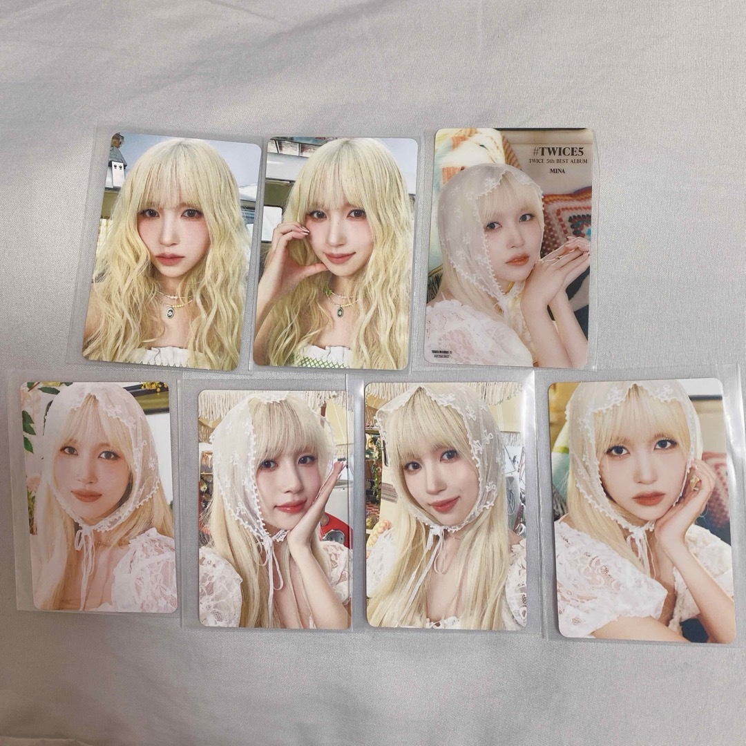 TWICE5 ミナ トレカ コンプ セット A盤 B盤 通常盤 タワレコ特典の通販