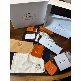HERMES - 【美品】HERMES エルメス ネクタイ 箱 リボン 紙袋