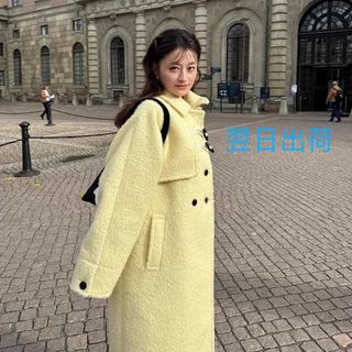 ダッフルコート (イエロー/黄色系)のフリマアイテム一覧