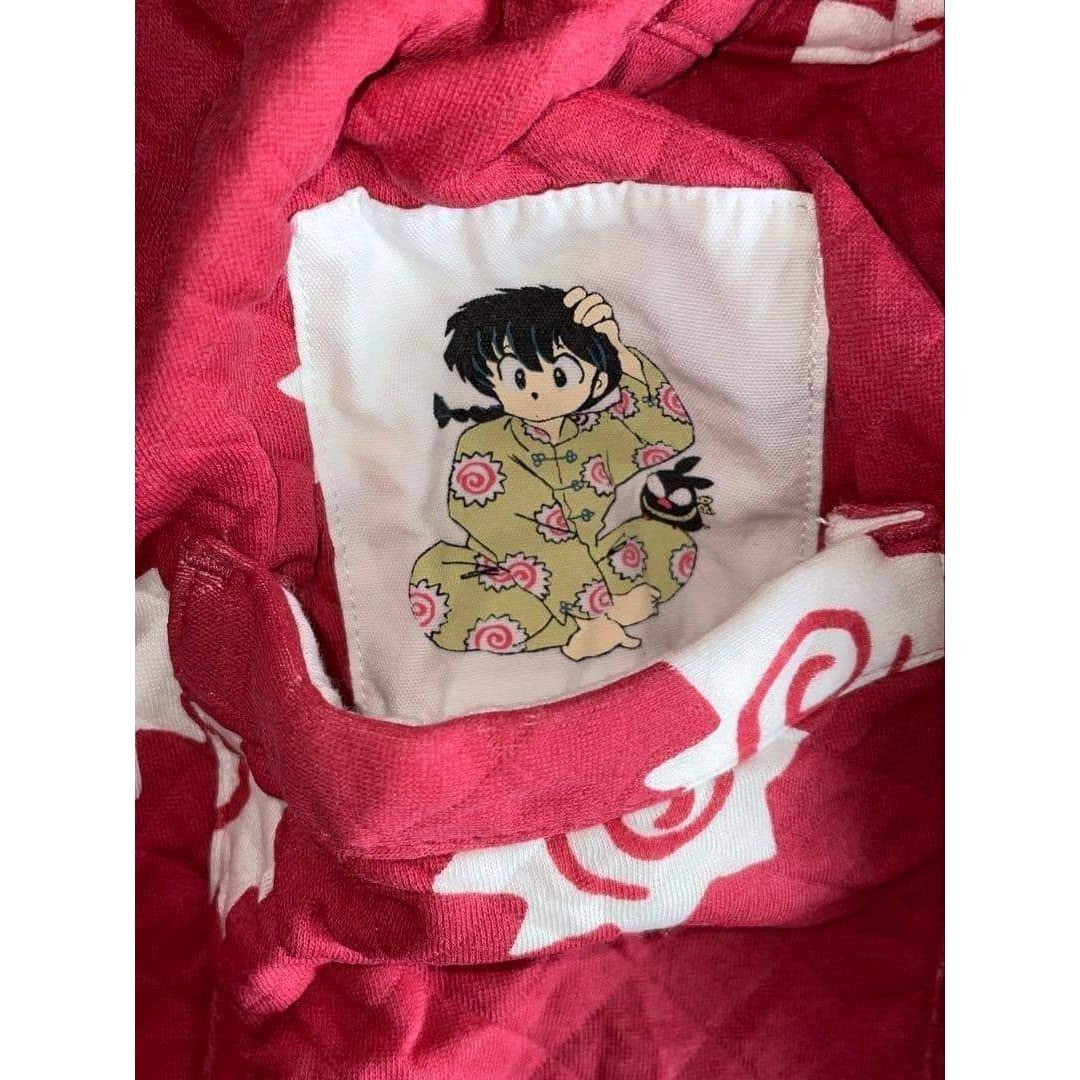 らんま1/2 ナルト XL 赤 パジャマ フェリシモ コラボ らんま 高橋