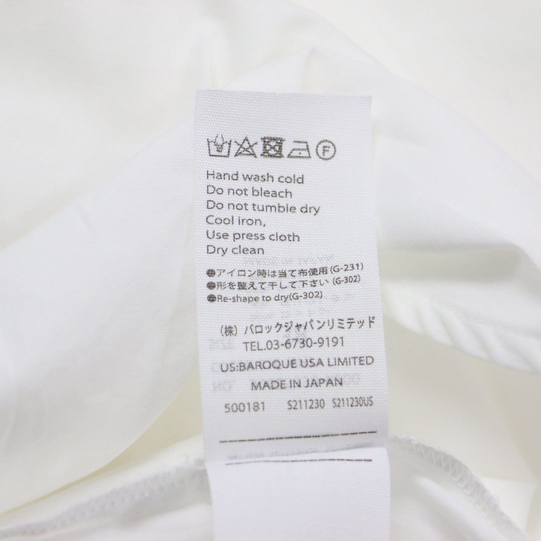 ENFOLD - ENFOLD エンフォルド ブラウス ホワイト 白 サイズ:38(M