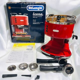 DeLonghi（エスプレッソマシン ・ レッド/赤色系）のフリマアイテム一覧