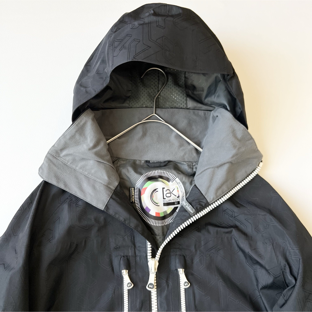 4918【美品】バートン メンズ ジャケット ak ゴアテックス 黒 M