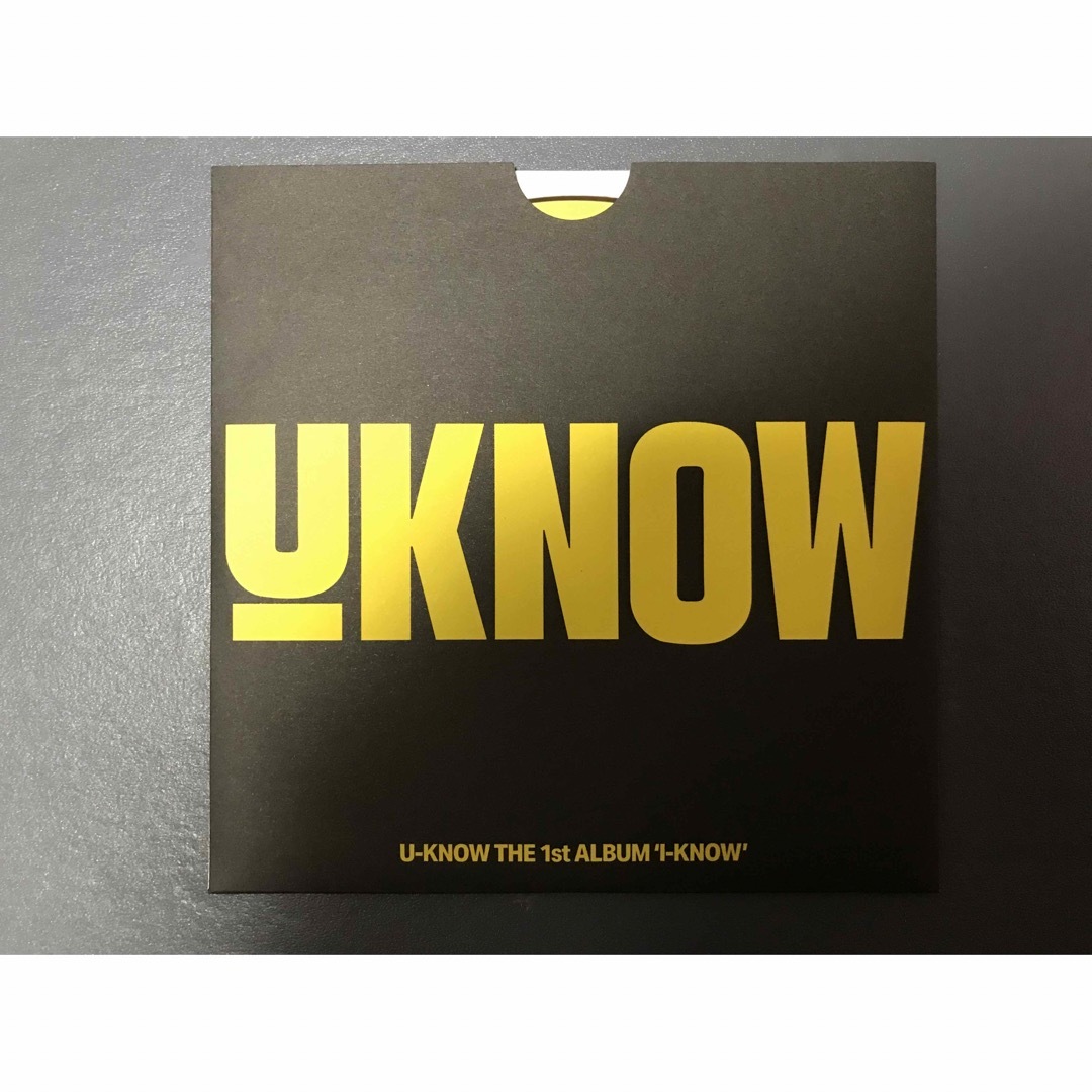 東方神起 - 【匿名発送】東方神起 ユノ I-KNOW Tabloid Ver CDのみの