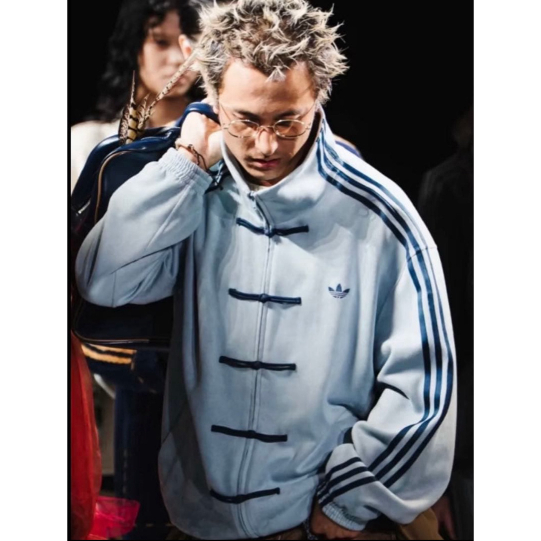 adidas Originals - 海外限定2XL Adidas CTT ジャケット ライトブルー