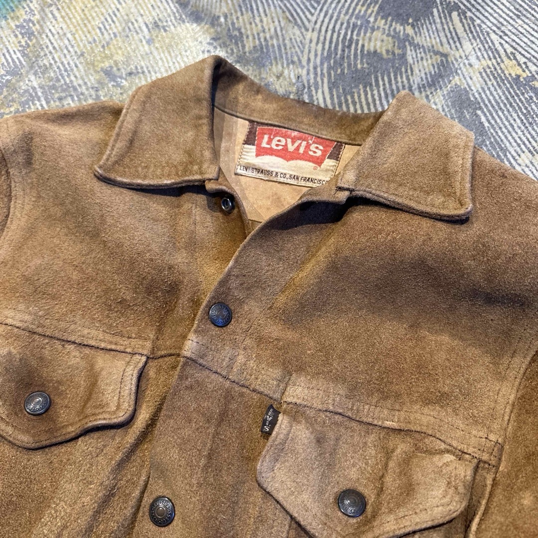 Levi's - リーバイス スエードジャケット 60s BIG E USA製 Mサイズの