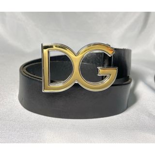 DOLCE&GABBANA - ドルチェアンドガッバーナ レザーパンチングベルト