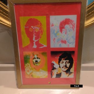 ビートルズ 限定グッズ 日本武道館 1966年6月30日 ポスターフレーム の