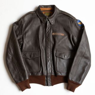 THE REAL McCOY'S - BUCO J-100 36 茶芯 馬革の通販 by ラッツ's shop