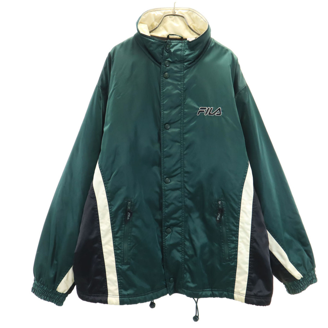 FILA - 古着 FILA フィラ 90s オールド ナイロンジャケット XL