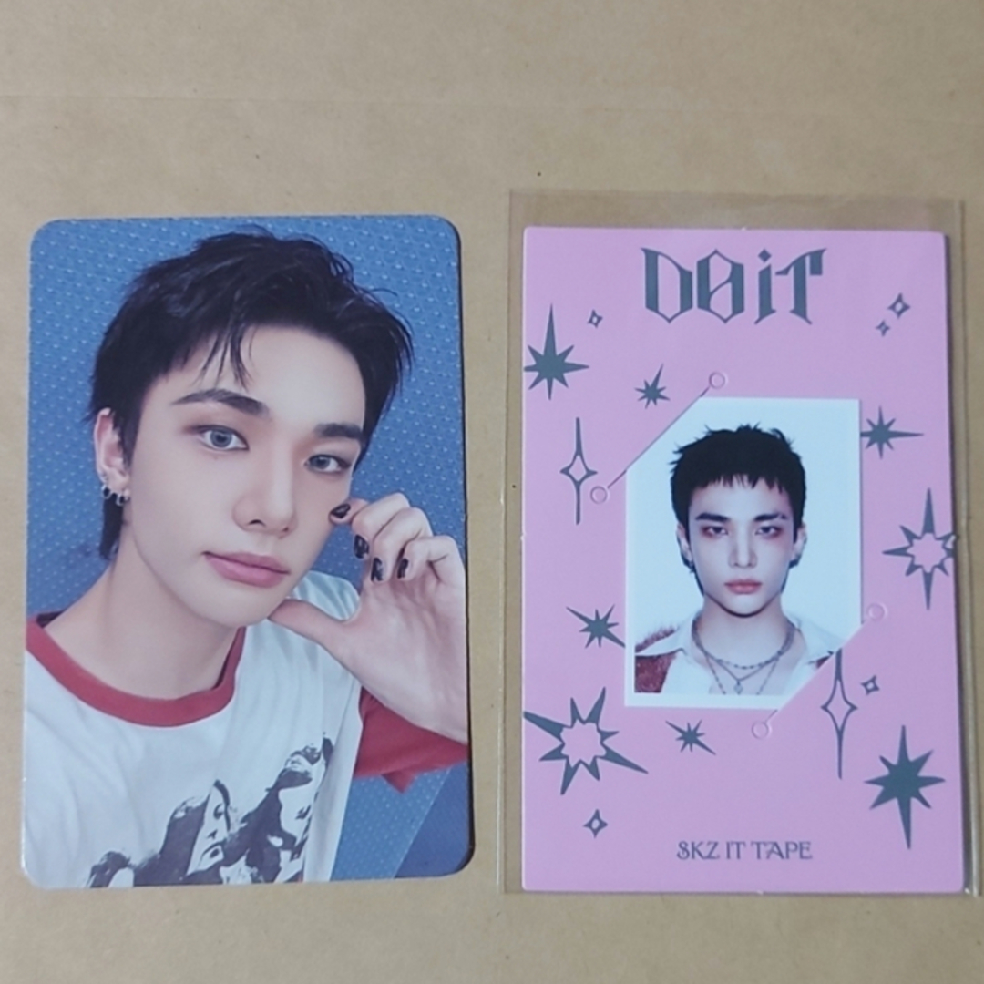 Stray Kids - straykids do it ヒョンジン トレカ IDフォトの通販 by