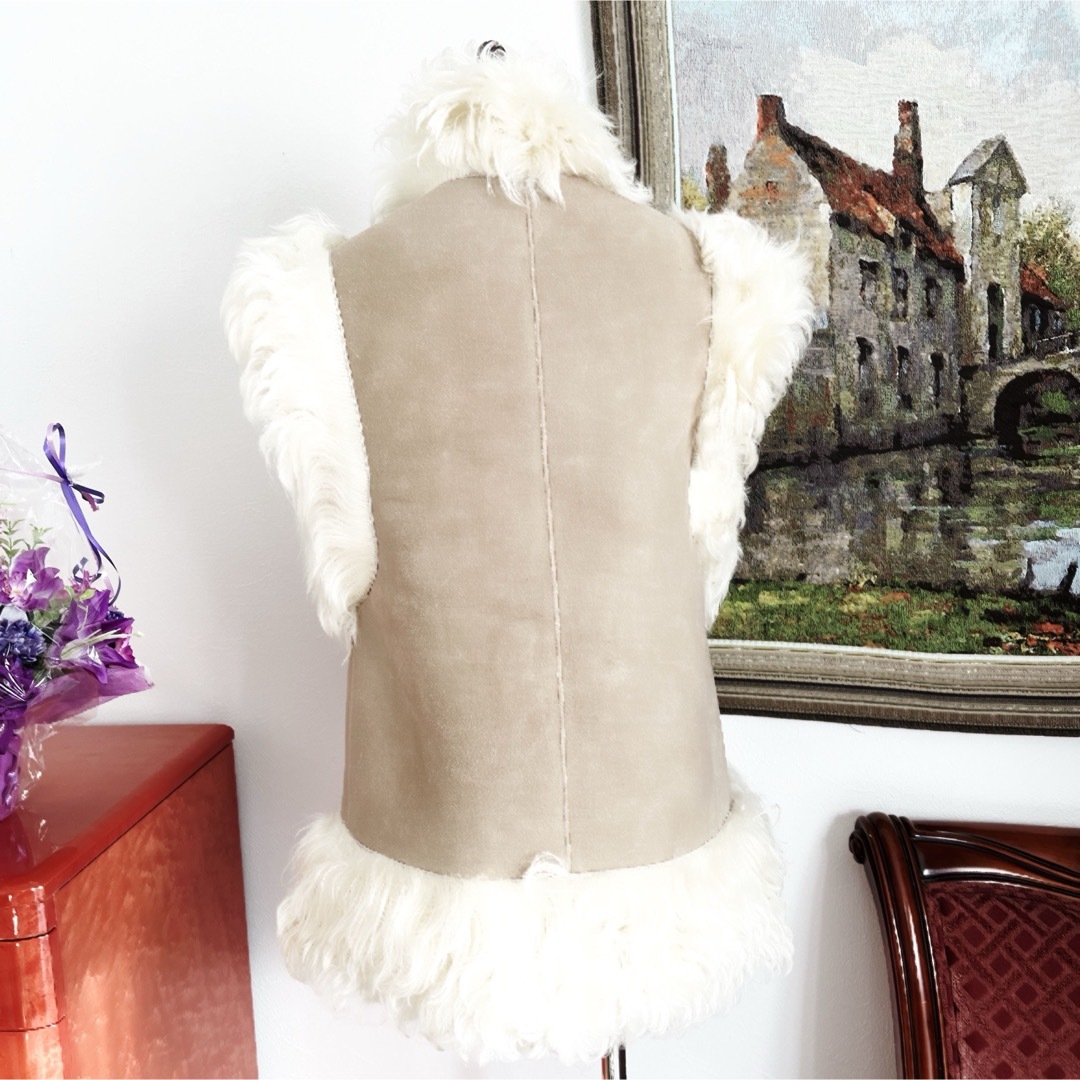 Christian Dior - 美品 ChristianDior ディオール ムートン ベスト