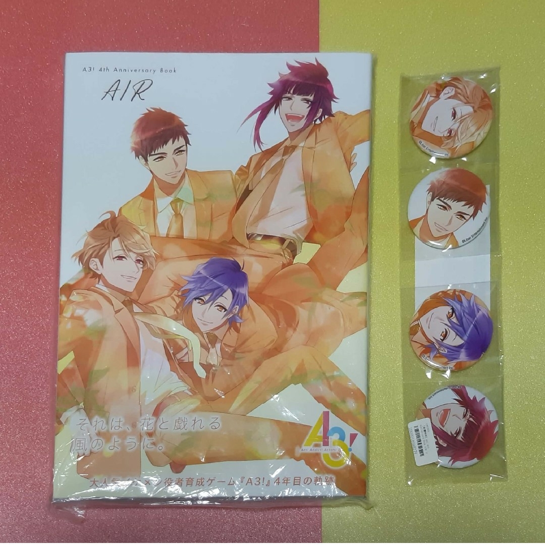 A3! アニバーサリーブック 缶バッチ ポスター セット