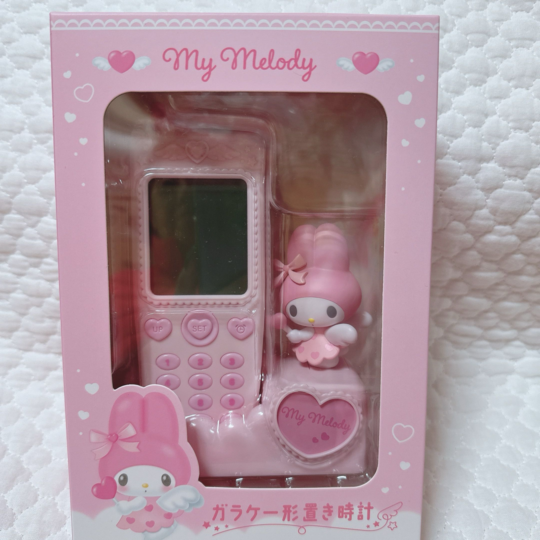 サンリオ - サンリオ❣️激かわ マイメロディ ガラケー型置き時計の