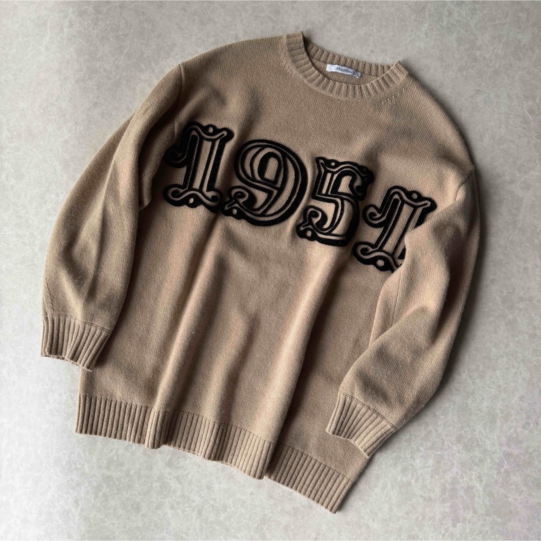 Max Mara - MAX MARA ウールカシミヤオーバーサイズ ニット1951