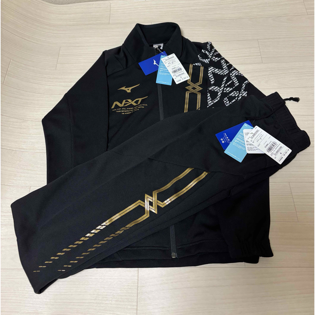 MIZUNO - Mizuno NXT ジャージ上下セット ブラック 未使用品の通販 by