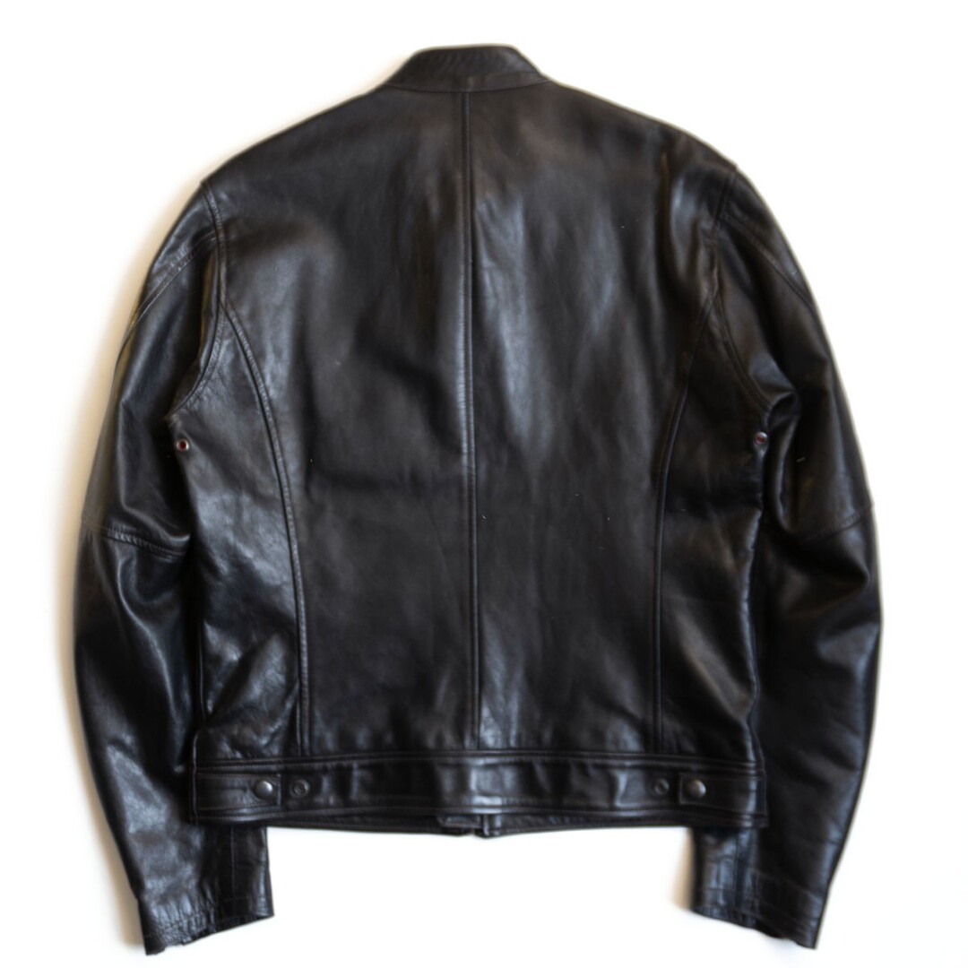 美品】HAROLDS GEAR【ホースレザー シングル ライダース ジャケット