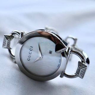GUCCI - グッチ チェンジベゼル ベゼルのみ 白 ホワイトの通販 by