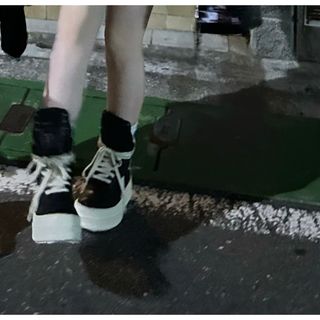 Rick Owens - cinzia araia 新品未使用 37 ハイカットスニーカーの通販