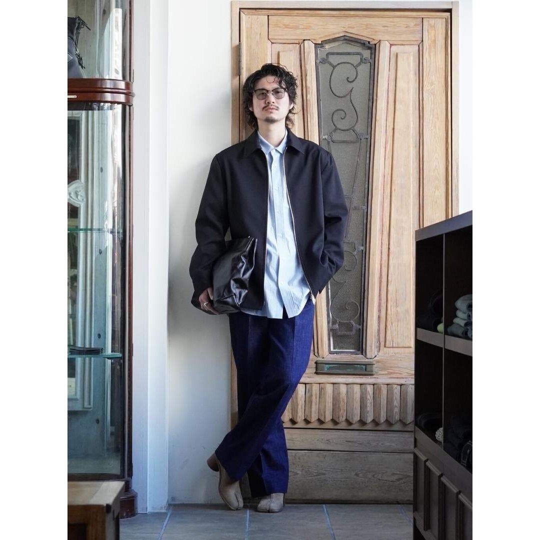 JIL SANDER - 【定価15万】JIL SANDER SHIRT50 ジップシャツ ブラック