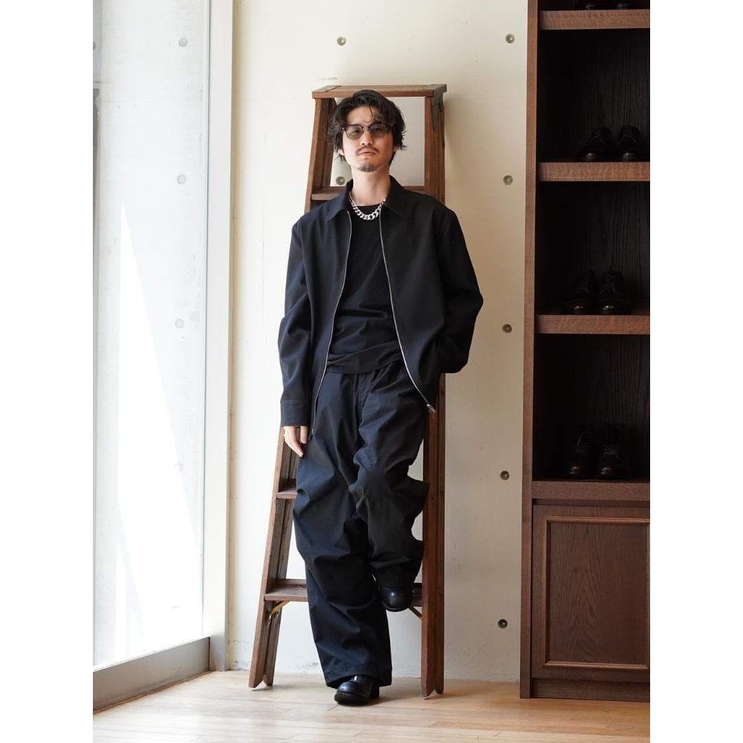 JIL SANDER - 【定価15万】JIL SANDER SHIRT50 ジップシャツ ブラック